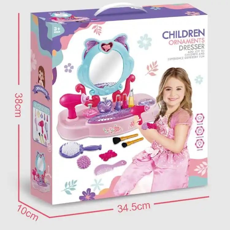 ✨🪞 children’s ornament dresser — cute vanity & storage for kids 👧💖 ✨🪞 children’s ornament dresser — cute vanity & storage for kids 👧💖