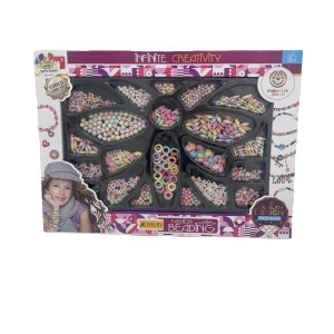 🦋✨ butterfly bead kit for jewelry making – creative diy craft set for kids! 🎀🌈