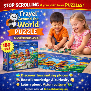 🧩🌏 mideer travel around the world puzzle – mysterious asia – 180 pieces