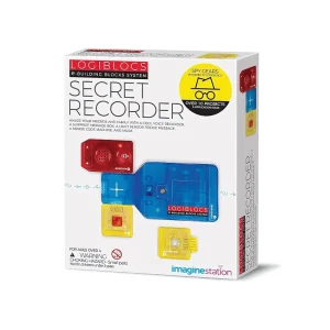 4m logiblocs secret recorder spy tech e building blocks kit 🕵️‍♂️🔊🧩