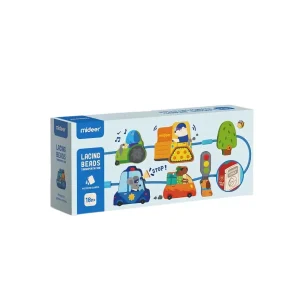 mideer lacing beads – transportation 🚌✈️🚗