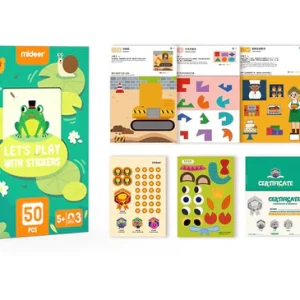 🧩✨ mideer let’s play with stickers – level 3