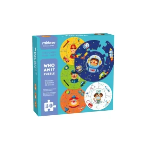 mideer who am i puzzle – 30 pieces 🧩❓