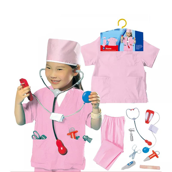 🩺💗 nurse costume – little caregiver dress up set 👩⚕️🌸🩹 🩺💗 nurse costume – little caregiver dress up set 👩⚕️🌸🩹