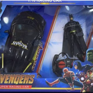 🦸‍♂️🏎️ avengers super racing car – batman edition (1:16 scale)