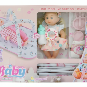 👶🌟 lovely deluxe baby doll playset – complete care & play for little nurturers! 🧸🍼✨