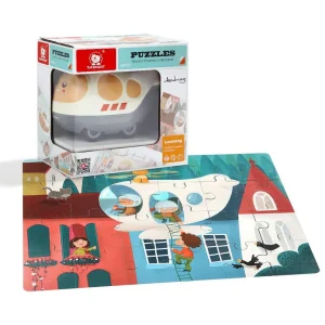 🚁🧩 top bright wooden puzzle – helicopter edition ✨