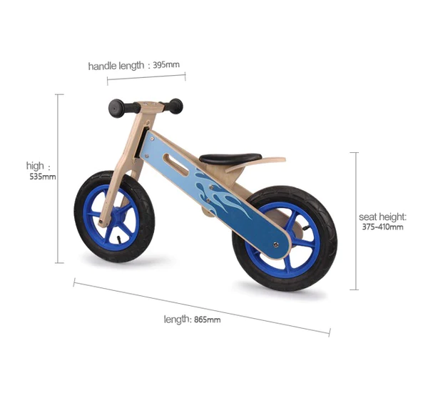 🔥🚲 udeas balance bike – blue fire edition 💙✨ 🔥🚲 udeas balance bike – blue fire edition 💙✨