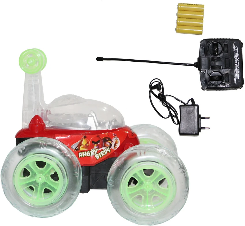 🚗🔥 angry birds rechargeable rc stunt car – 360° spin, flip & tumbling racer! 🚗🔥 angry birds rechargeable rc stunt car – 360° spin, flip & tumbling racer!