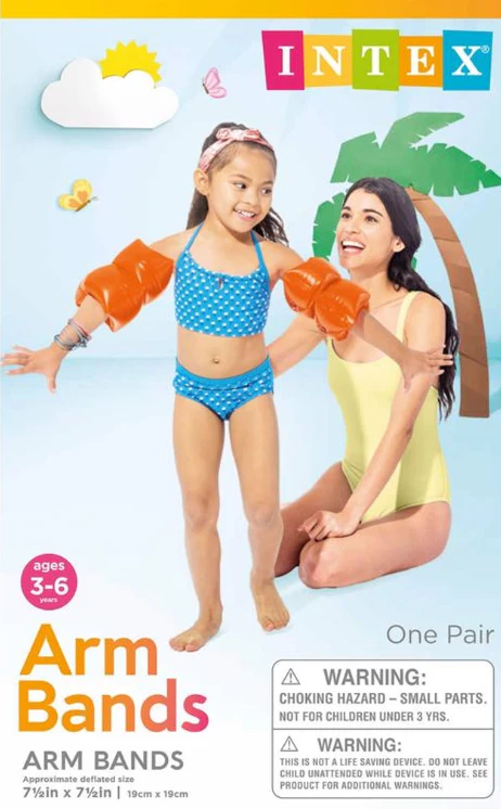 intex arm bands orange intex arm bands orange