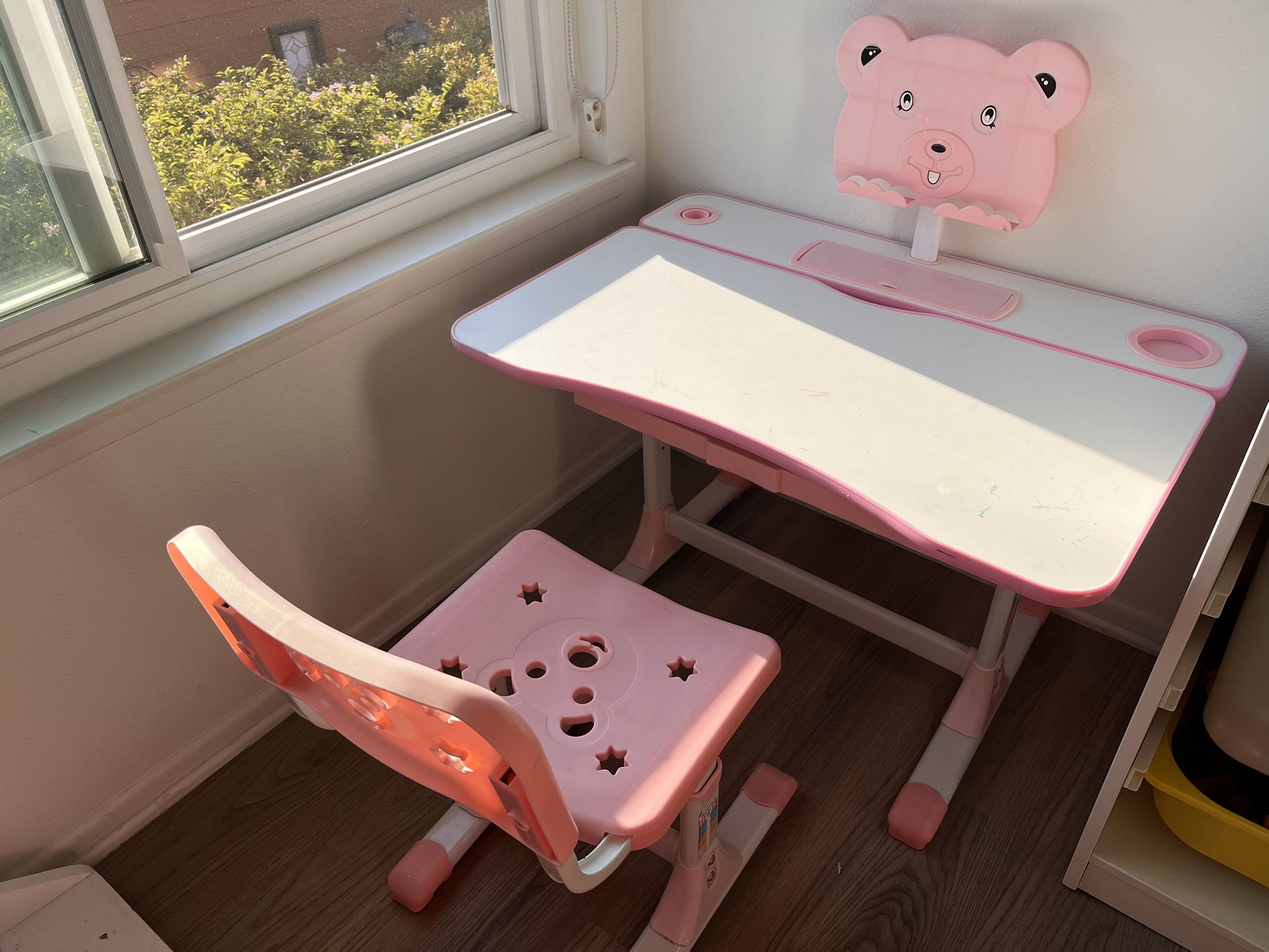 🎒🪑 student table and chair set – pink | study & play furniture for kids 💖✨ 🎒🪑 student table and chair set – pink | study & play furniture for kids 💖✨