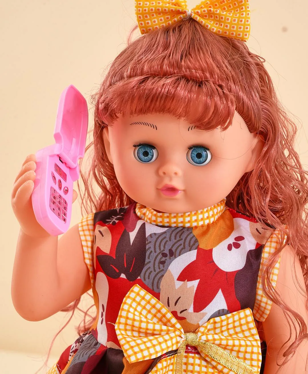 👶📱 electric plastic doll on the phone – 41 cm interactive talking doll! 🎀✨💬 👶📱 electric plastic doll on the phone – 41 cm interactive talking doll! 🎀✨💬