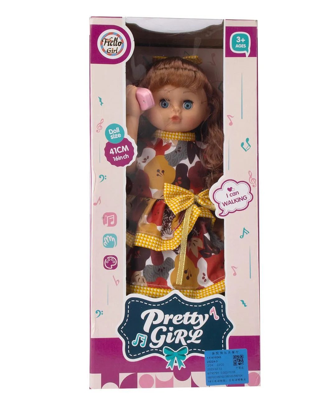 👶📱 electric plastic doll on the phone – 41 cm interactive talking doll! 🎀✨💬 👶📱 electric plastic doll on the phone – 41 cm interactive talking doll! 🎀✨💬