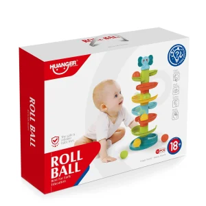 🧸⚽ huanger baby toys rolling ball – model he0293 🎉👶