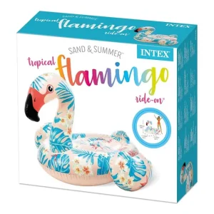 🦩🌴 intex tropical flamingo ride‑on – fun inflatable float for kids & adults 🏖️💦
