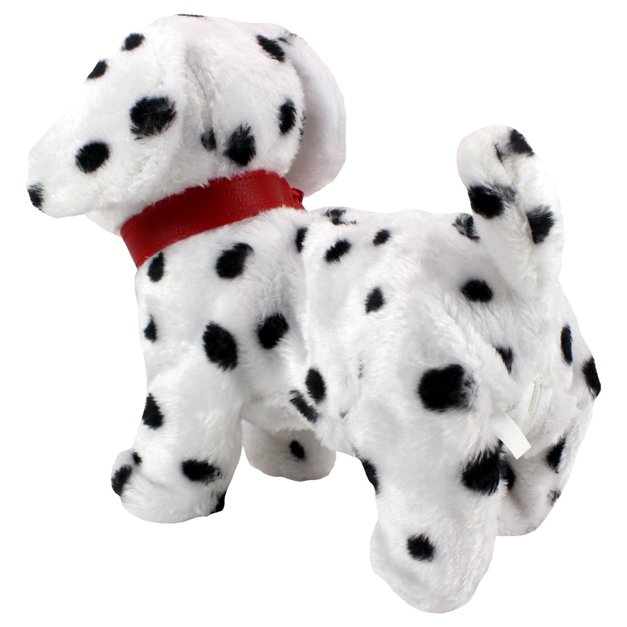🐶🖤 “dalmatian puppy” walk along toy – interactive stuffed plush dog 🐶🖤 “dalmatian puppy” walk along toy – interactive stuffed plush dog
