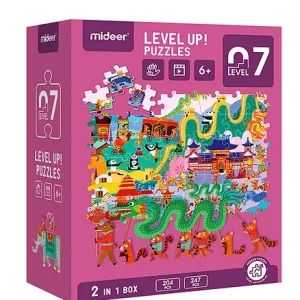 🌍🧩 Mideer Level Up! Puzzles – Level 7: Human Geography 🧠✨
