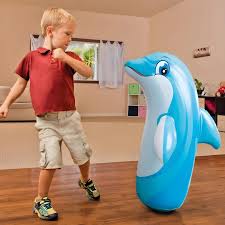 🐬🥊 intex bop bag dolphin – inflatable punching & bouncing toy for kids 🌊✨
