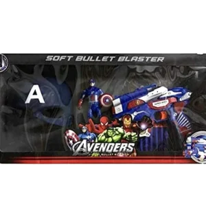 🦸‍♂️🔫 avengers soft bullet blaster gun – safe, action packed hero play