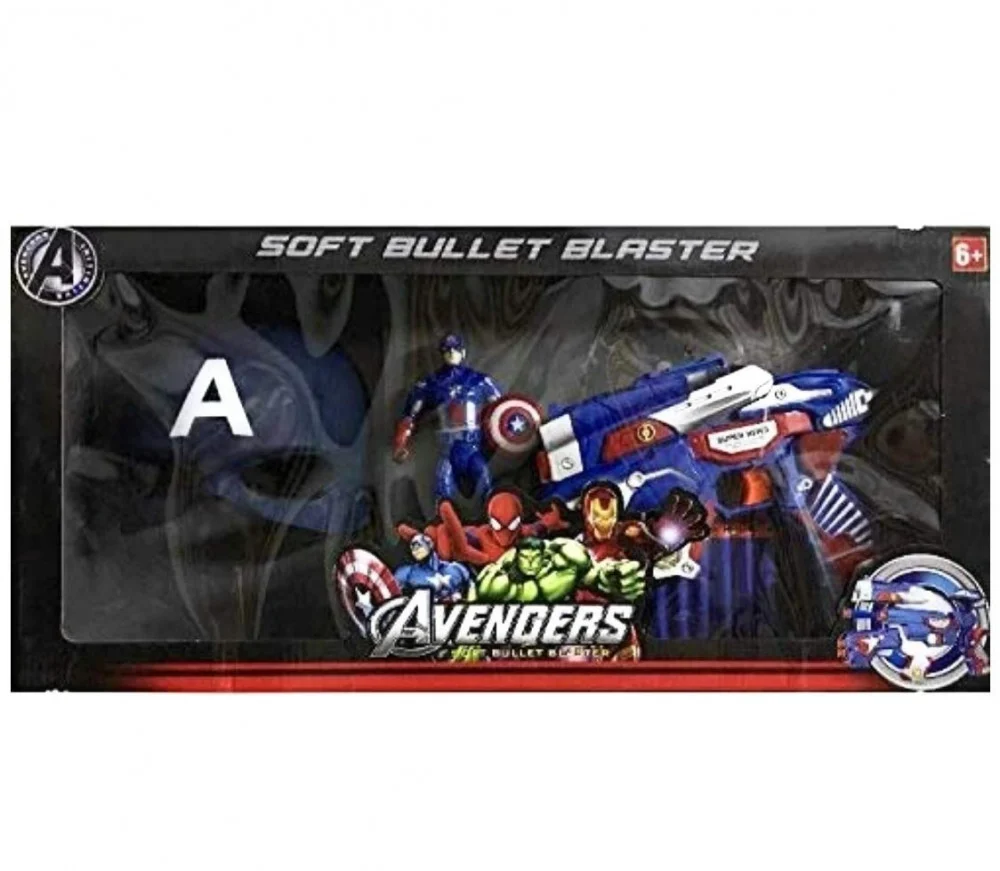 🦸♂️🔫 avengers soft bullet blaster gun – safe, action packed hero play 🦸♂️🔫 avengers soft bullet blaster gun – safe, action packed hero play
