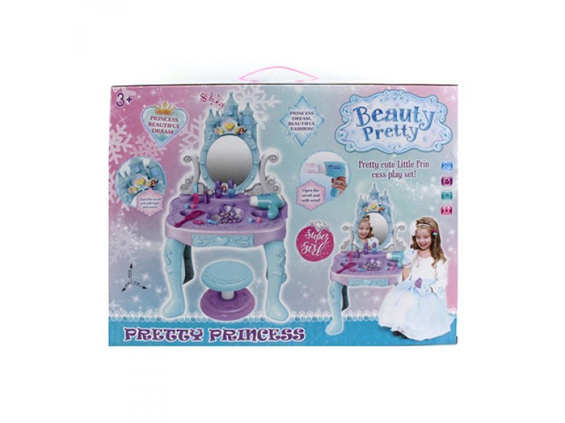 💄👑 children’s dressing table for girls with accessories | princess vanity play set ✨💖 💄👑 children’s dressing table for girls with accessories | princess vanity play set ✨💖
