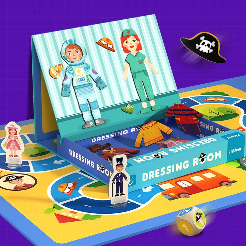 👗🧲 mideer 2 in 1 magnetic dressing room game ✨ 👗🧲 mideer 2 in 1 magnetic dressing room game ✨