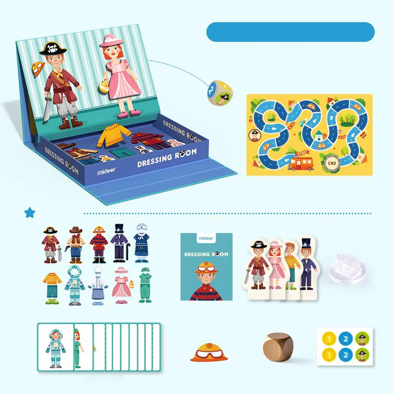 👗🧲 mideer 2 in 1 magnetic dressing room game ✨ 👗🧲 mideer 2 in 1 magnetic dressing room game ✨
