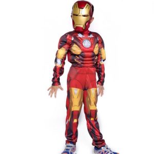 ❤️💛 iron man muscle costume – armored hero power suit ⚡🤖✨