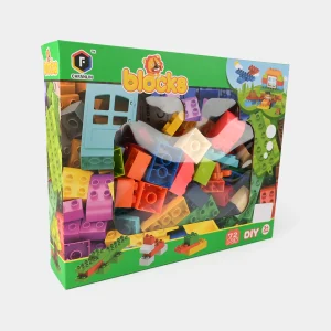 🧱🎨 colorful building blocks set – 72 pcs