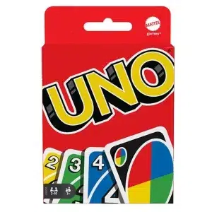 uno game card plastic – assorted colors family card game 🎴🃏✨