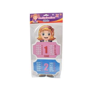 multiplication table cardboard chart – educational math learning board ➗📊✨