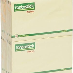 fantastick sticky notes 3x5" yellow fk n305 – bright memo pads 📝💛✨