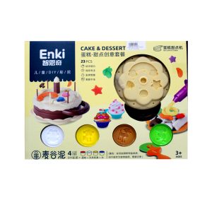 enki cake & dessert diy play set – 23 pieces pretend baking fun 🍰🧁✨