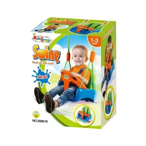 king sport swing set with real action – outdoor fun playset for kids 🎠🏞️✨