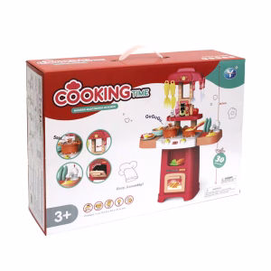 cooking time modern kitchen set toy 🍳✨