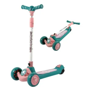 🛴 plastic foldable three wheel kids kick scooter – fun & safe ride 🌟