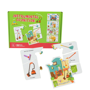 instrumental cognition puzzle – cleaning tools educational game 🧠✨