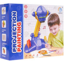 projection painting table – creative drawing projector toy ✨