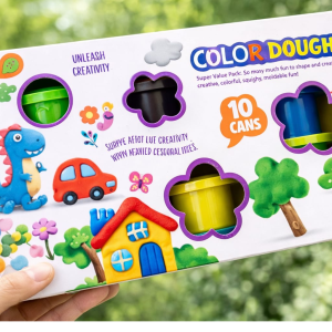 color dough – creative modeling clay set (10 cans)