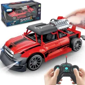 kmrc speed x racing car 🚗 | 1:20 scale toy car with lights & spray effect