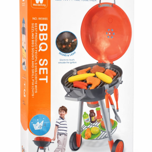 kids bbq grill play set