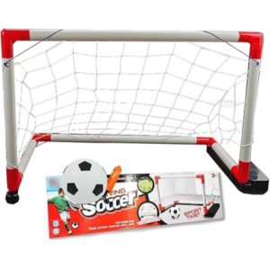 kids mini soccer goal set – indoor & outdoor football game