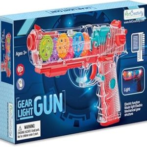 gear gun with light sound
