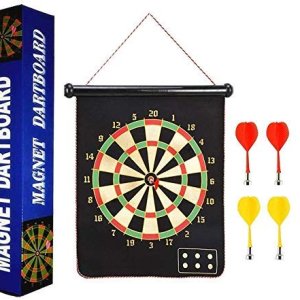 magnetic dartboard game set