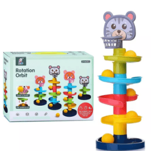 rotation orbit ball track toy