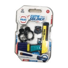police soft bullet gun toy for kids.