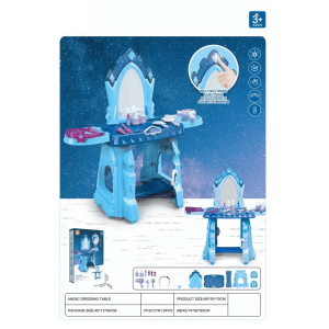 magic princess pretend play set luxurious beauty table with light and sound