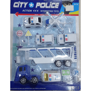 city police toy car.