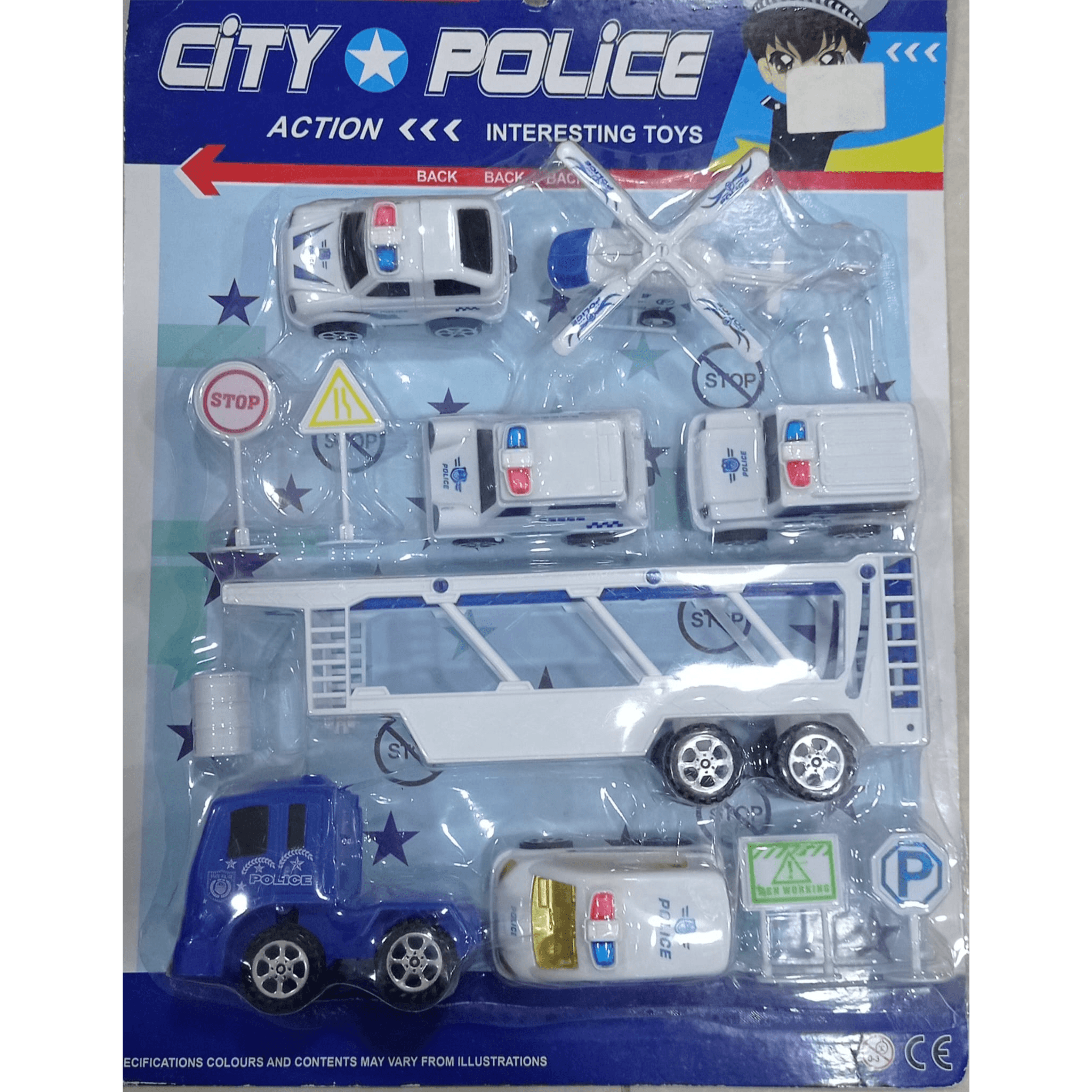 city police toy car. city police toy car.
