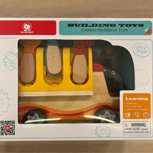 top bright building toys foldable workbench truck